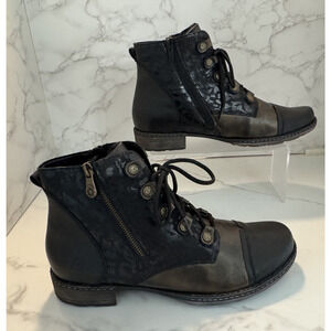 Remonte Rieker Chandra 91 Combat Boots Clark Collection Size 42, Pre-owned, Exce